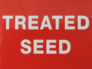 Treated Seed Sticker $2.75<br>Case Quantity: 25